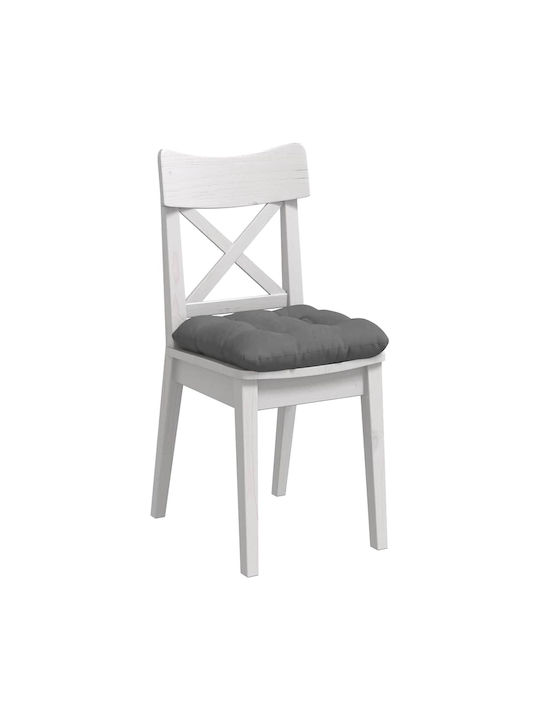 vidaXL Grau Sofa-Kissen 40x40cm