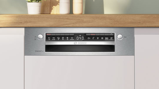 Bosch Built-in Dishwasher with Wi-Fi for 10 Place Settings W44.8xH81.5cm