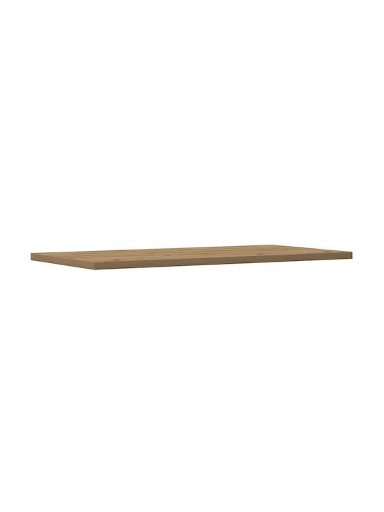 vidaXL Rectangular Raft de bibliotecă Placă din Lemn Agregat în culoarea Gri 60x40x1.5cm 805258 4buc