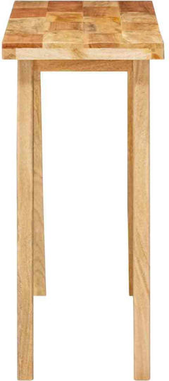 Table Dining Room from Solid Wood Natural 100x35x75cm
