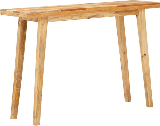 Table Dining Room from Solid Wood Natural 100x35x75cm