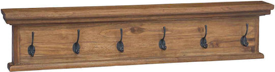 vidaXL Αντικέ Ξύλινη 100x20x10cm