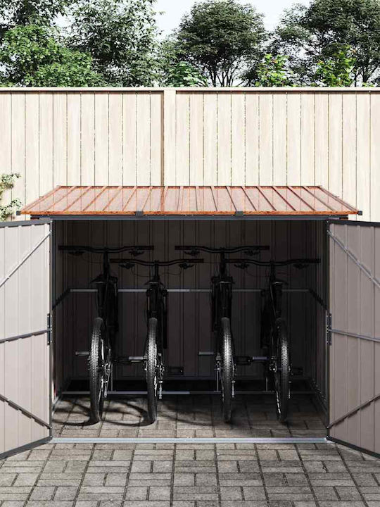 Metallische Gartenhaus M2.15xP2.06xH1.57m