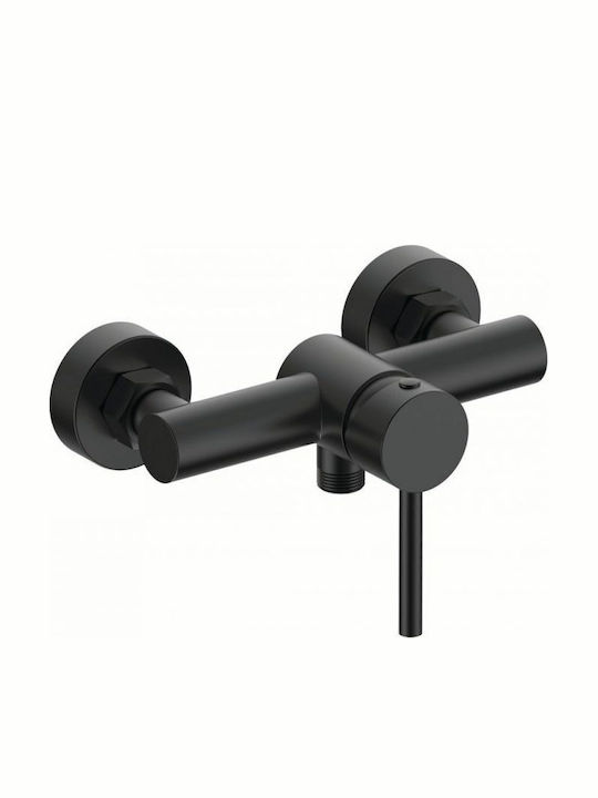 Gloria Gini Mischung Bade- / Duscharmatur Dusche Komplettes Set Schwarz