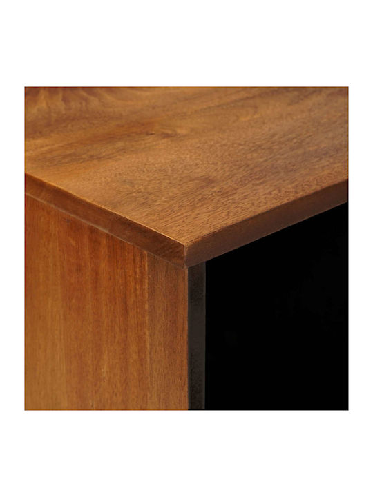 Sideboard Wooden Walnut 80x33.5x75cm