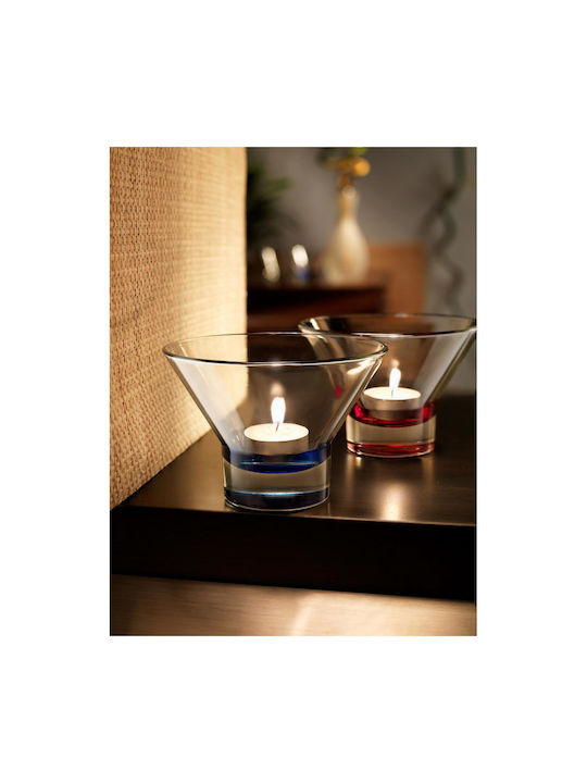 Bormioli Rocco Ice Cream Serving Bowl Round Glass Transparent 6pcs