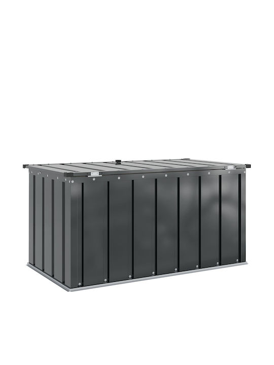 vidaXL Cutie de depozitare pentru exterior Lemn Negru L101xW56.5xH50buc