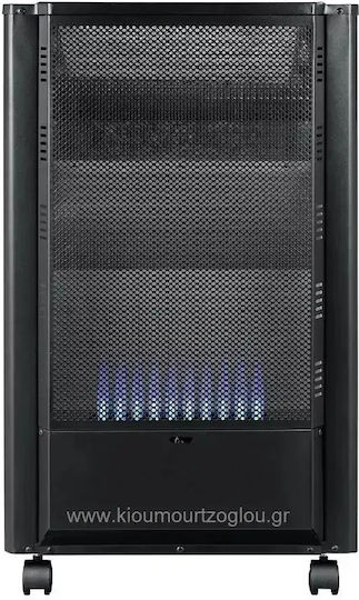 ArtGaz Indoor-Gasheizung 3100W Blau 46x42x74cm