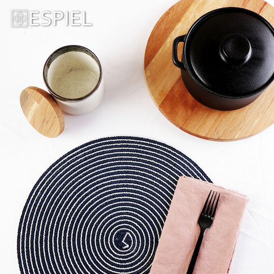 Espiel Сервираща платка Въртящ се Дърво 35x35бр 2бр