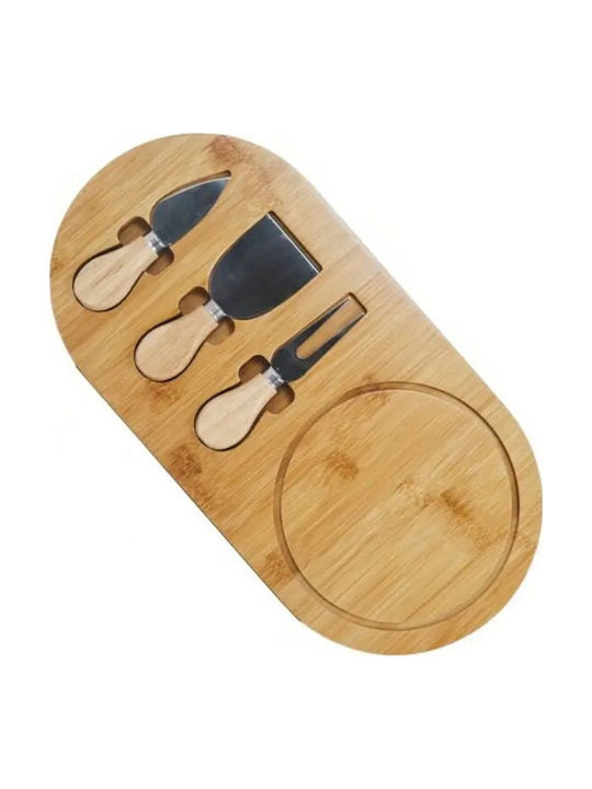 Platou de Servire pentru Brânzeturi Lemn 36x18x1.5buc 1buc