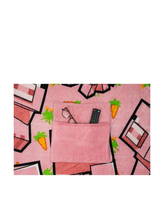 Paladone Cuscino Coperta In Pile Minecraft
