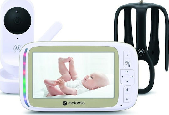 Motorola MBP669 Connect Baby Monitor Ασύρματη Ενδοεπικοινωνία Μωρού με Αμφίδρομη Επικοινωνία & Νανουρίσματα