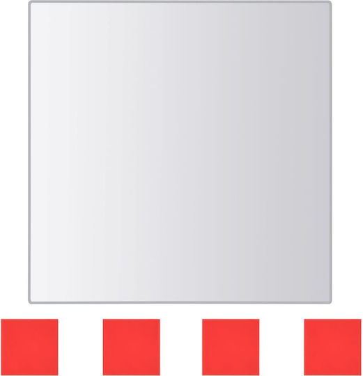 vidaXL Oglindă de Perete 15x15cm 24buc
