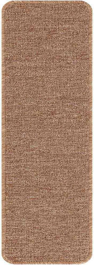 Non-Slip Stair Rugs 15 Pieces Yellow 60 X 25 Cm Pp 4019808