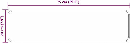 Антихлъзгащи Килимчета За Стъпала 15 Бройки Жълти 75 X 20 См Pp 4019811
