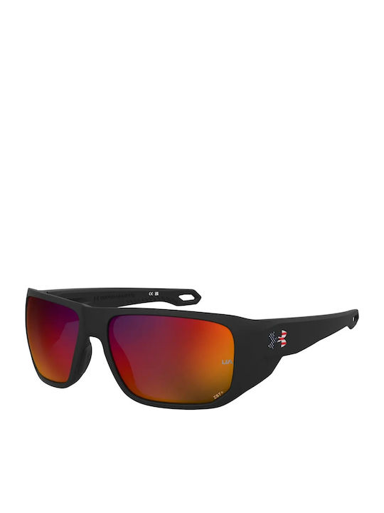 Under Armour Ochelari de soare Μαύρα cu Cadru & Roșu Lentilă