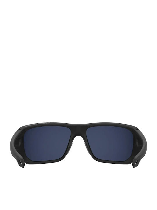 Under Armour Unisex Ochelari de soare cu Negru Cadru și Roșu Oglindă Lentilă