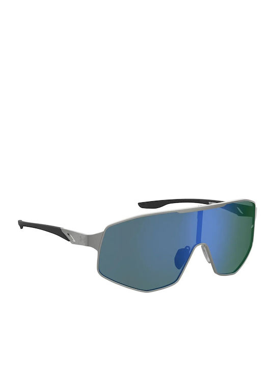 Under Armour Gameday Unisex Ochelari de soare cu Gri Cadru și Verde Lentilă R81/V8