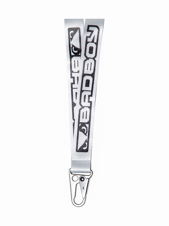 Μπρελόκ Λουράκια Λαιμού Badboy Logo Trn Lanyard Grey Black Μπρελόκ Λουράκια Λαιμού Badboy Logo Trn Lanyard Grey Black