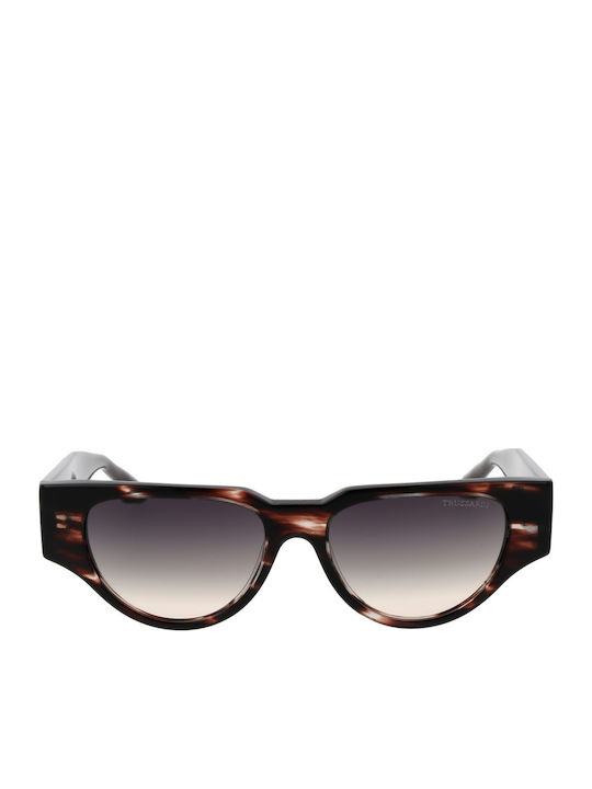 Trussardi Sunglasses Brown with Acetate Frame & Brown Lens Trussardi Sunglasses Brown with Acetate Frame & Brown Lens