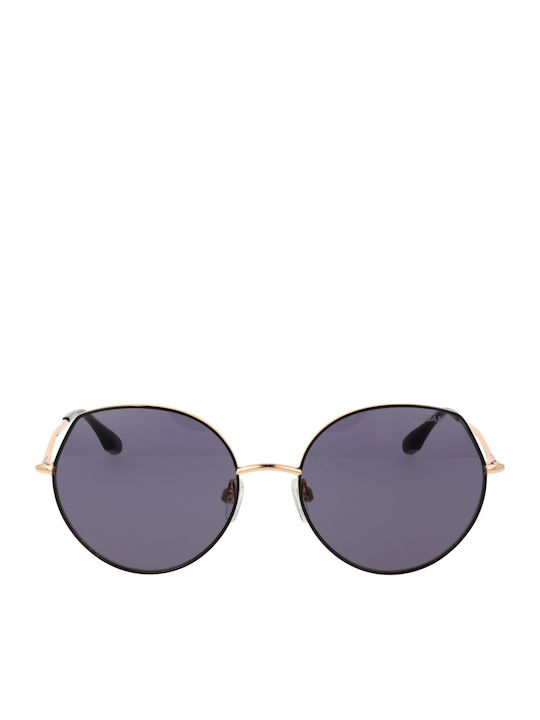 Trussardi Sunglasses Χρυσά with Metal Frame & Gray Lens Trussardi Sunglasses Χρυσά with Metal Frame & Gray Lens