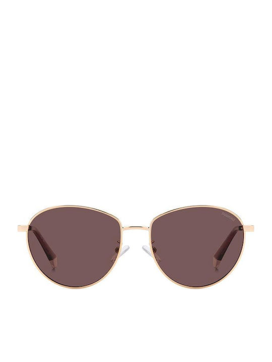 Polaroid G S X S9ekl Feminini Ochelari de soare cu Rose Gold Cadru și Roz Lentilă PLD4171/G S9E/KL