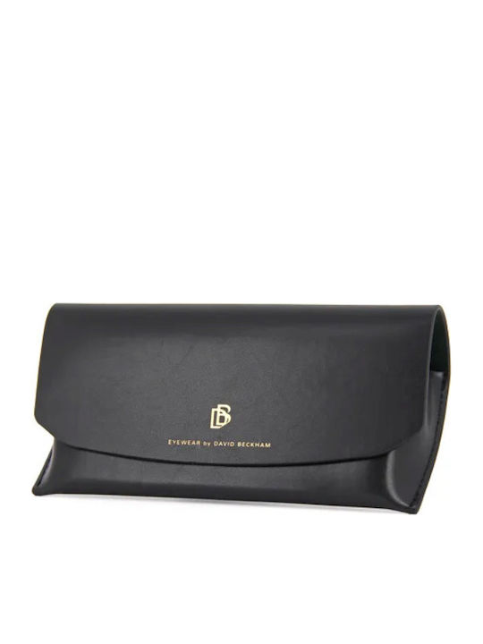 David Beckham Unisex Sunglasses with Gold Metal Frame and Gold Lens DB 1195/S IDA/QZ