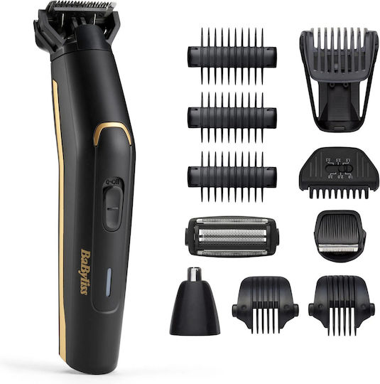 Babyliss MT860E Σετ Επαναφορτιζόμενης Κουρευτικής Μηχανής Μαύρο 214544