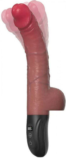Hidden Desire Inferno Realistic Vibrator with Remote Control 22cm Flesh