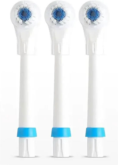 Lufthous *17847535-1 4 Replaceable Heads Dupont Nylon Bristles 6000 Rpm Електрическа Четка за Зъби Бял