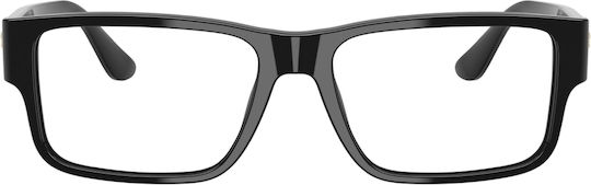 Herren Acetat Brillengestelle Schwarz VE3342 5360