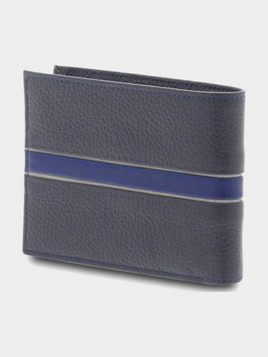 Herren Geldbörse Klassisch Blau