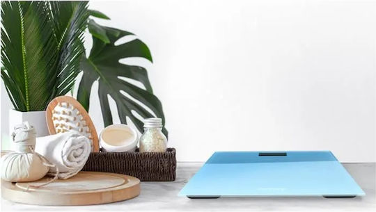Terraillon Digital Badezimmerwaage in Blau Farbe