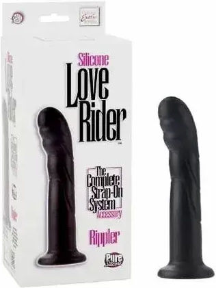 Calexotics Dildo με Βεντούζα Μαύρο 18.5cm
