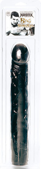 Nanma Hardtek Big Bonanza Glass Dildo Black 33cm
