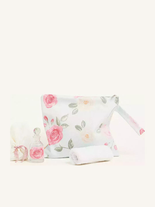 Beauty Home Kulturbeutel Ölset Rosen Blauer Hintergrund Beauty Home Kulturbeutel Ölset Rosen Blauer Hintergrund