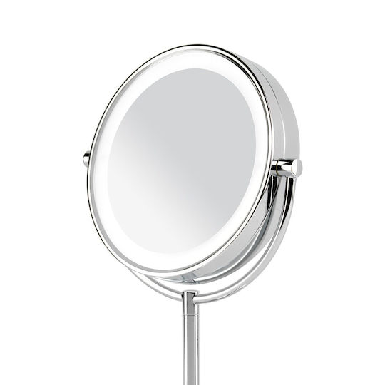 Babyliss Schminkspiegel Tischgerät 9436E mit Licht Silber