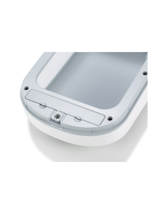 Home Use Waste Bin Waste Plastic with Photocell White 7lt 1pcs
