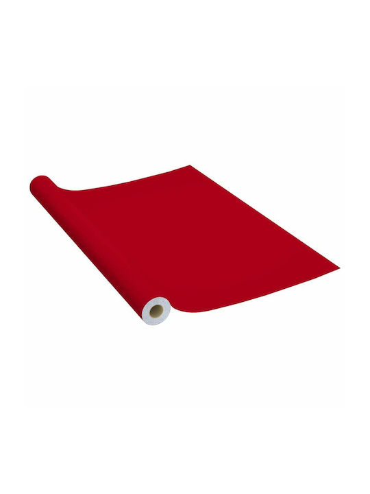 Self-Adhesive Furniture Membranes 2 Pieces Red 500x90 cm PVC 3059653