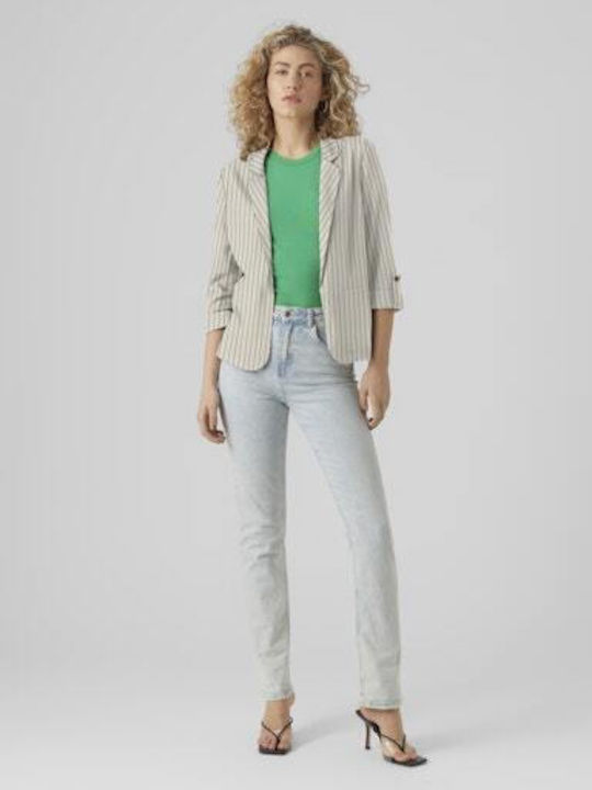 Vero Moda Женски Сако Сребрист