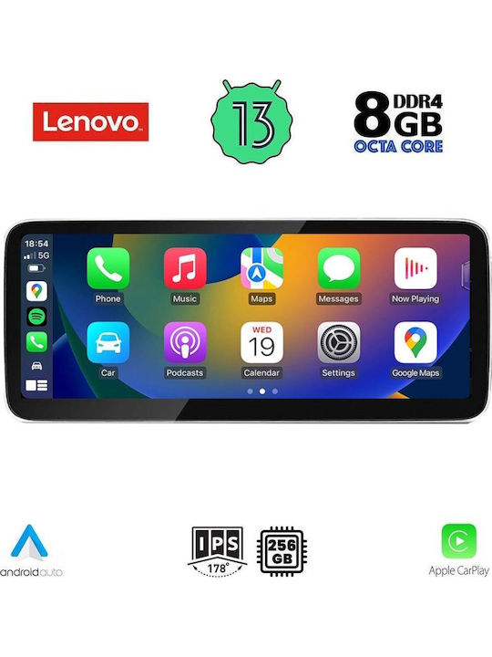 Lenovo Auto-Audiosystem für Audi Q5 2009-2016 (Bluetooth/USB/WiFi/GPS/Apple-Carplay/Android-Auto) mit Touchscreen 10.33"