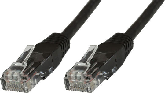 Microconnect U/UTP Cat.5e (Gigabit) Καλώδιο Δικτύου Ethernet 10m Μαύρο 10τμχ