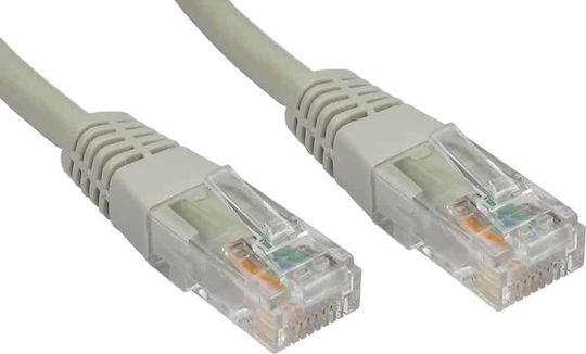 U/UTP Cat.5e Ethernet Network Cable 5m Gray 5 Pieces