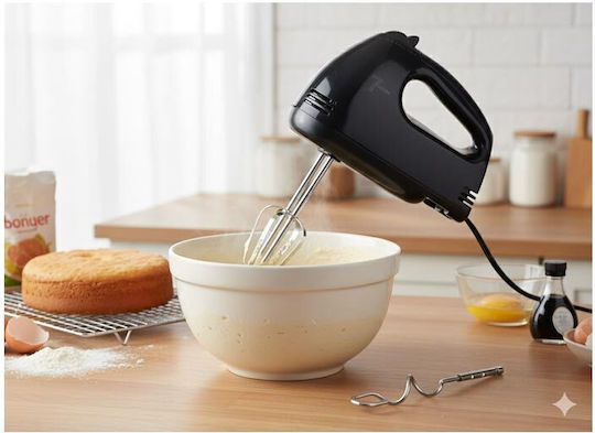 Cheffinger Μίξερ Χειρός 250W Μαύρο