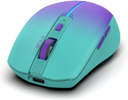 Inca 1600 DPI Kabellos Bluetooth Maus Blau