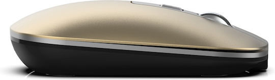 Inca IWM-531RS Ασύρματο Bluetooth Ποντίκι Χρυσό