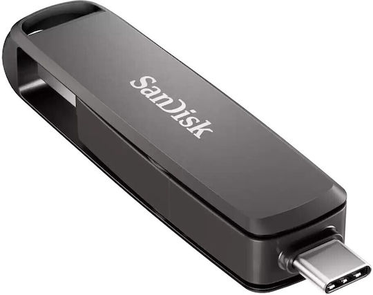 Sandisk Extreme PRO Dual 512GB USB 3.2 Stick with USB-C & USB-A Connection Black