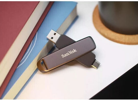 Sandisk Extreme Pro Dual 1.0TB USB 3.2 Stick με σύνδεση USB-A & USB-C Μαύρο