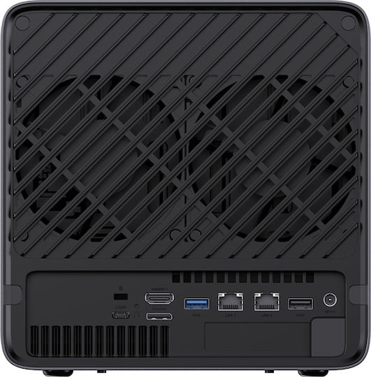 Minisforum NAS Tower With 5 Slots for HDD M.2 SSD and 2 Ethernet Ports
