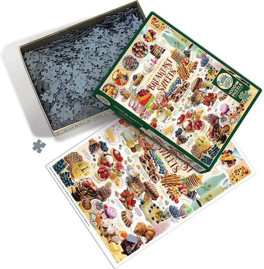 Breakfast Sweets Puzzle 2D 1000pcs